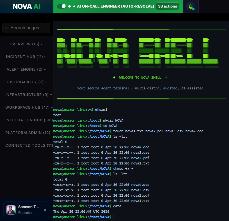 Nova Shell