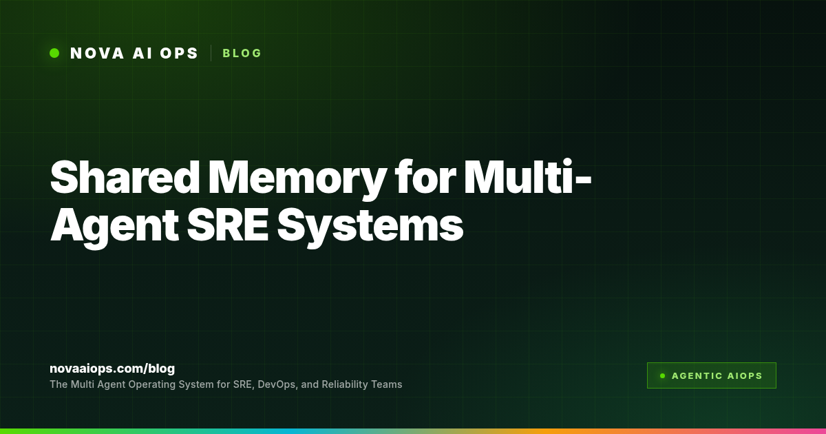 Shared Memory for Multi-Agent SRE Systems | Nova AI Ops Blog
