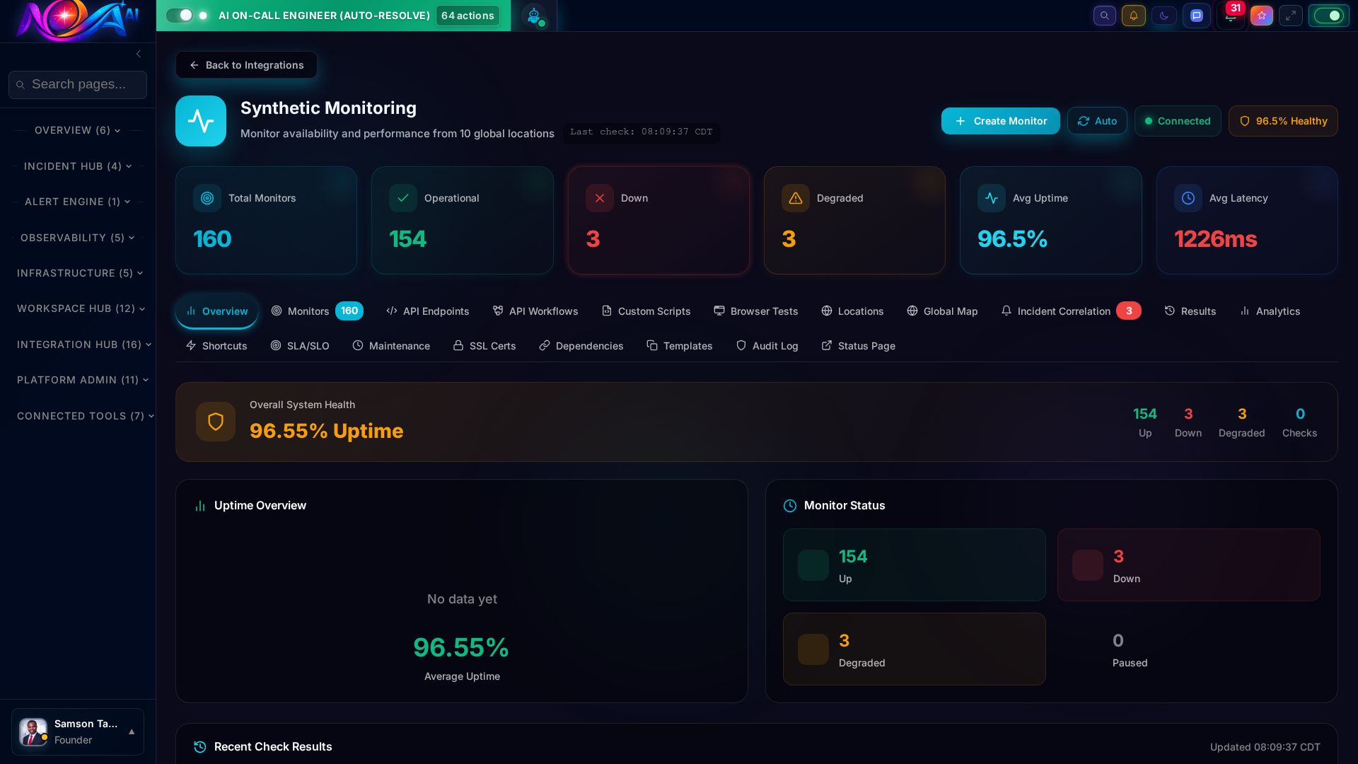 Multi-step user flows