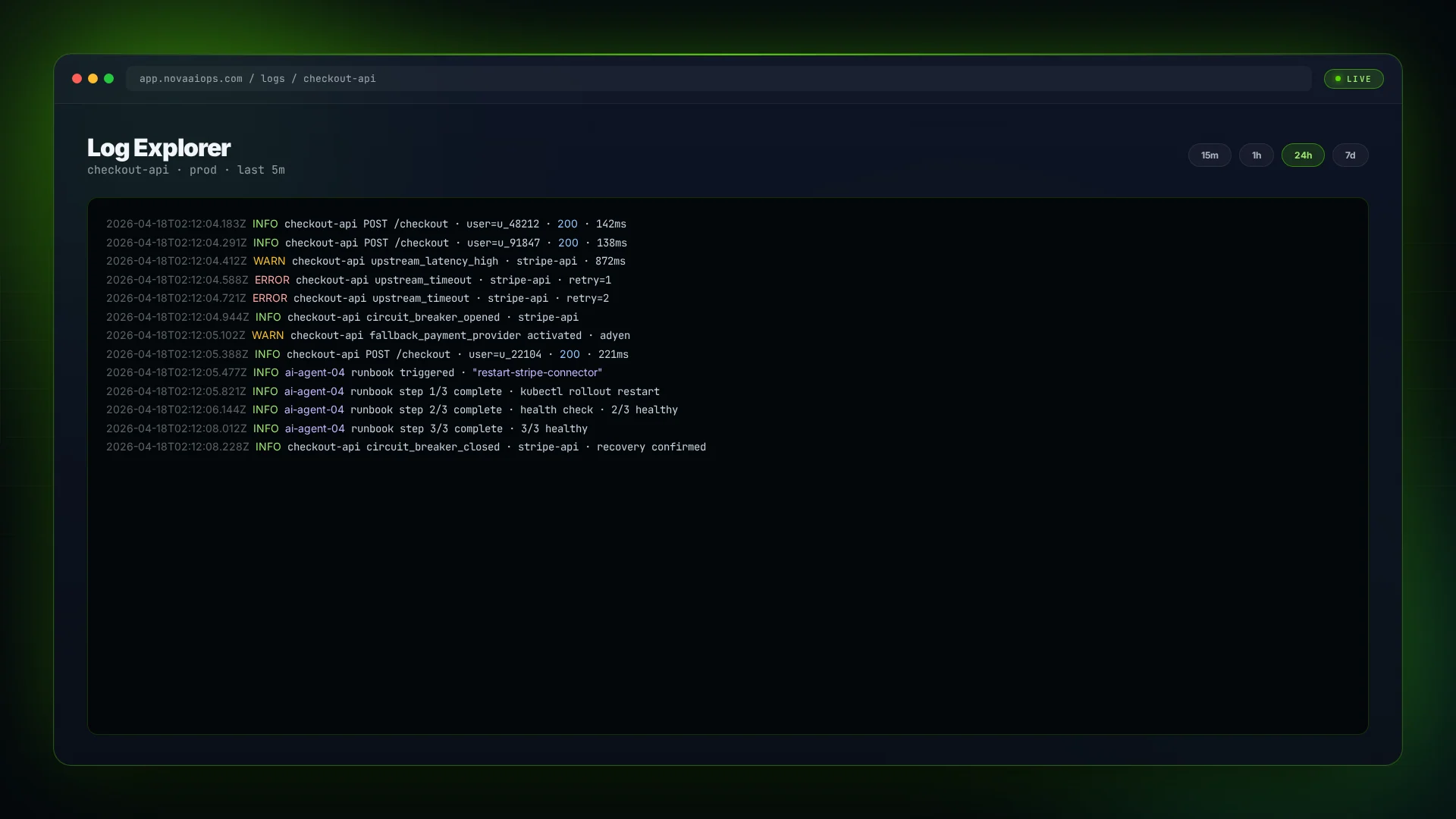 Log Explorer