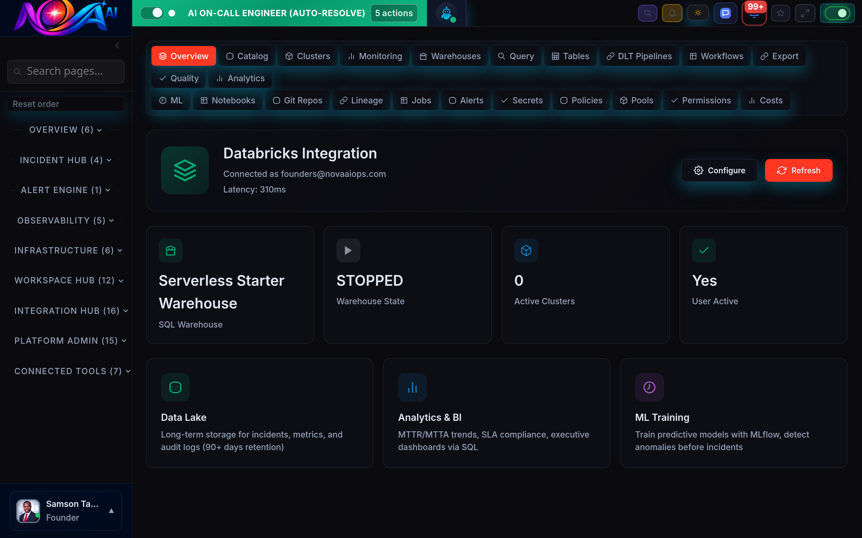 Nova AI Databricks Integration