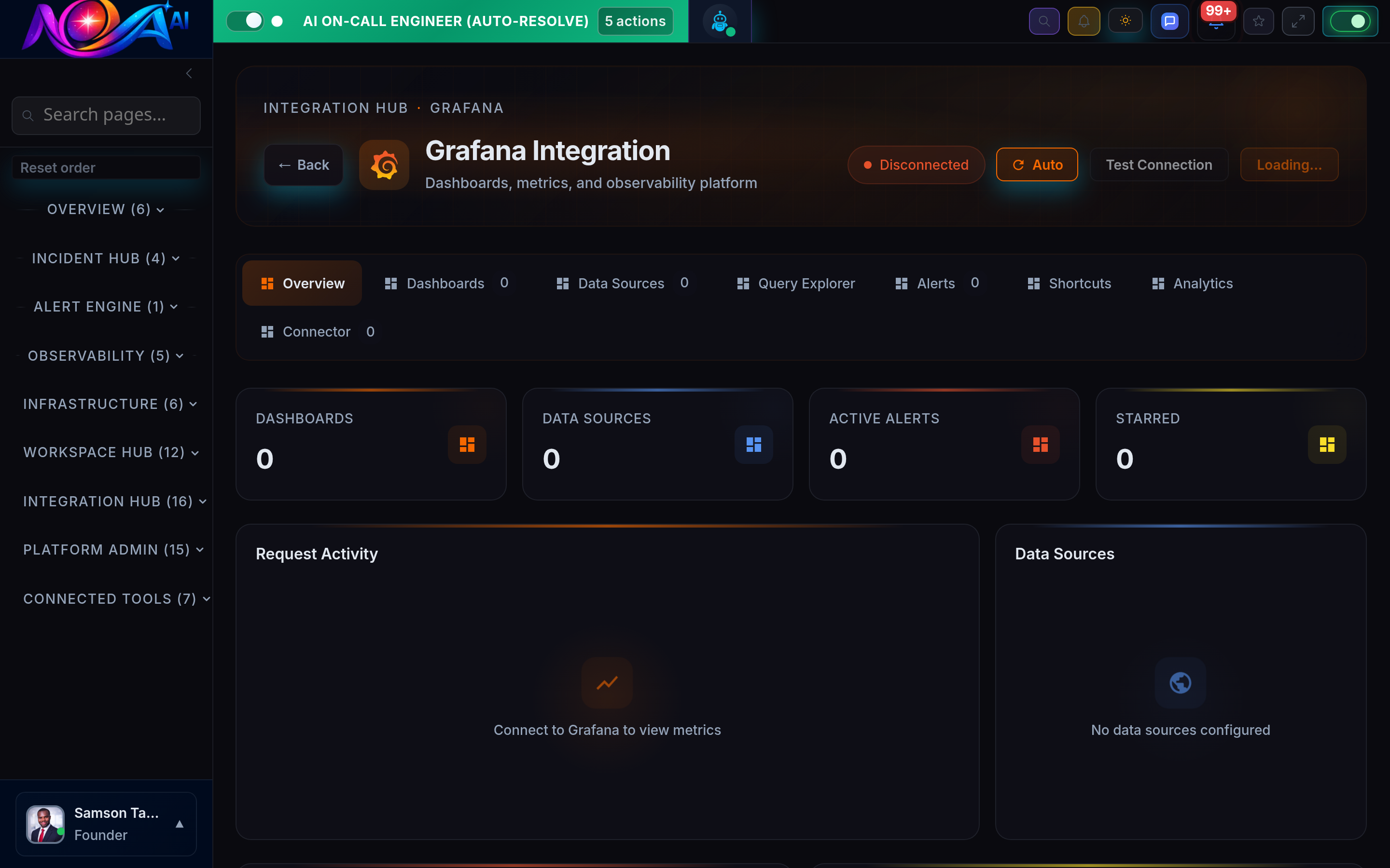Nova AI Grafana Integration