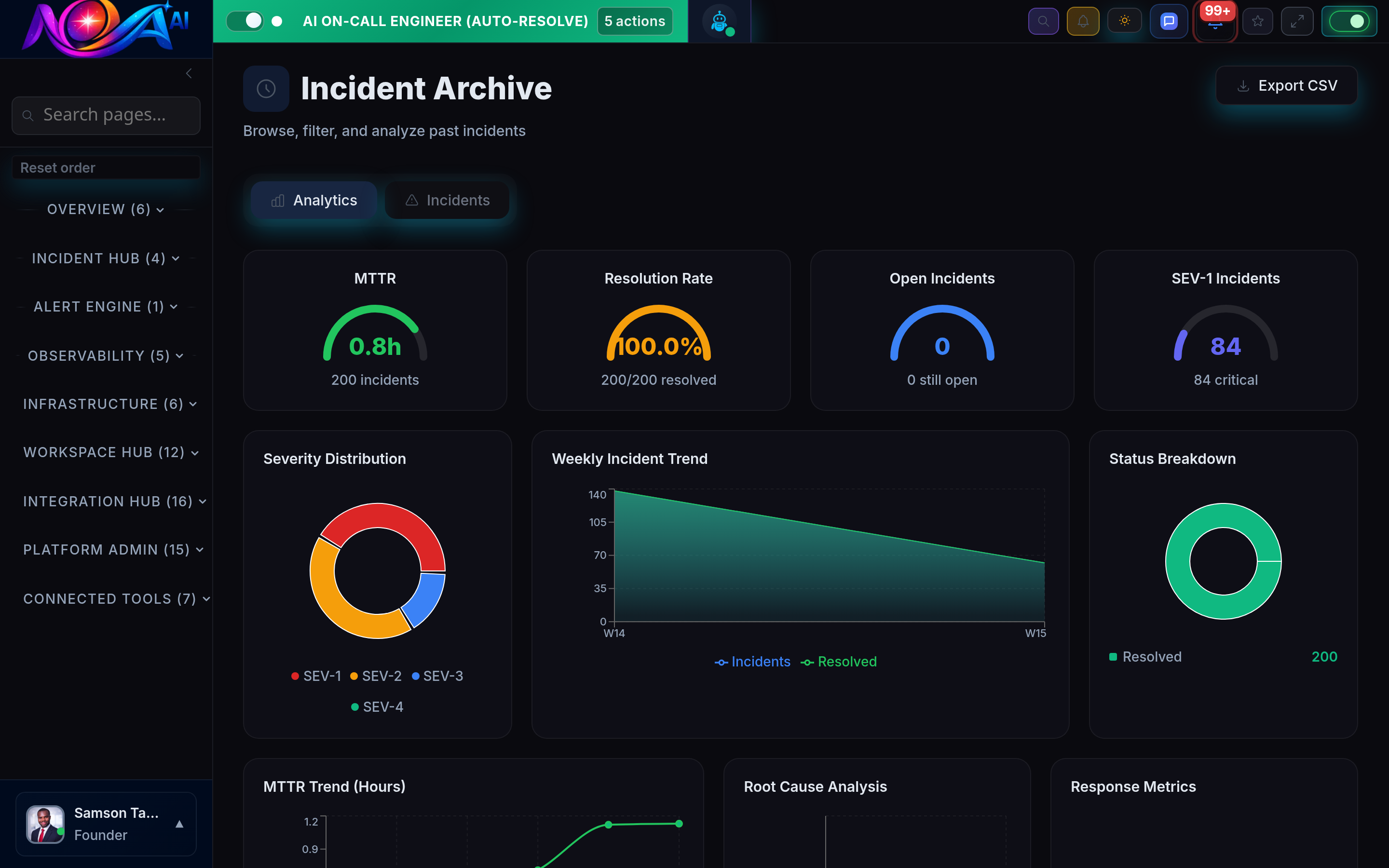 Nova AI Incident History