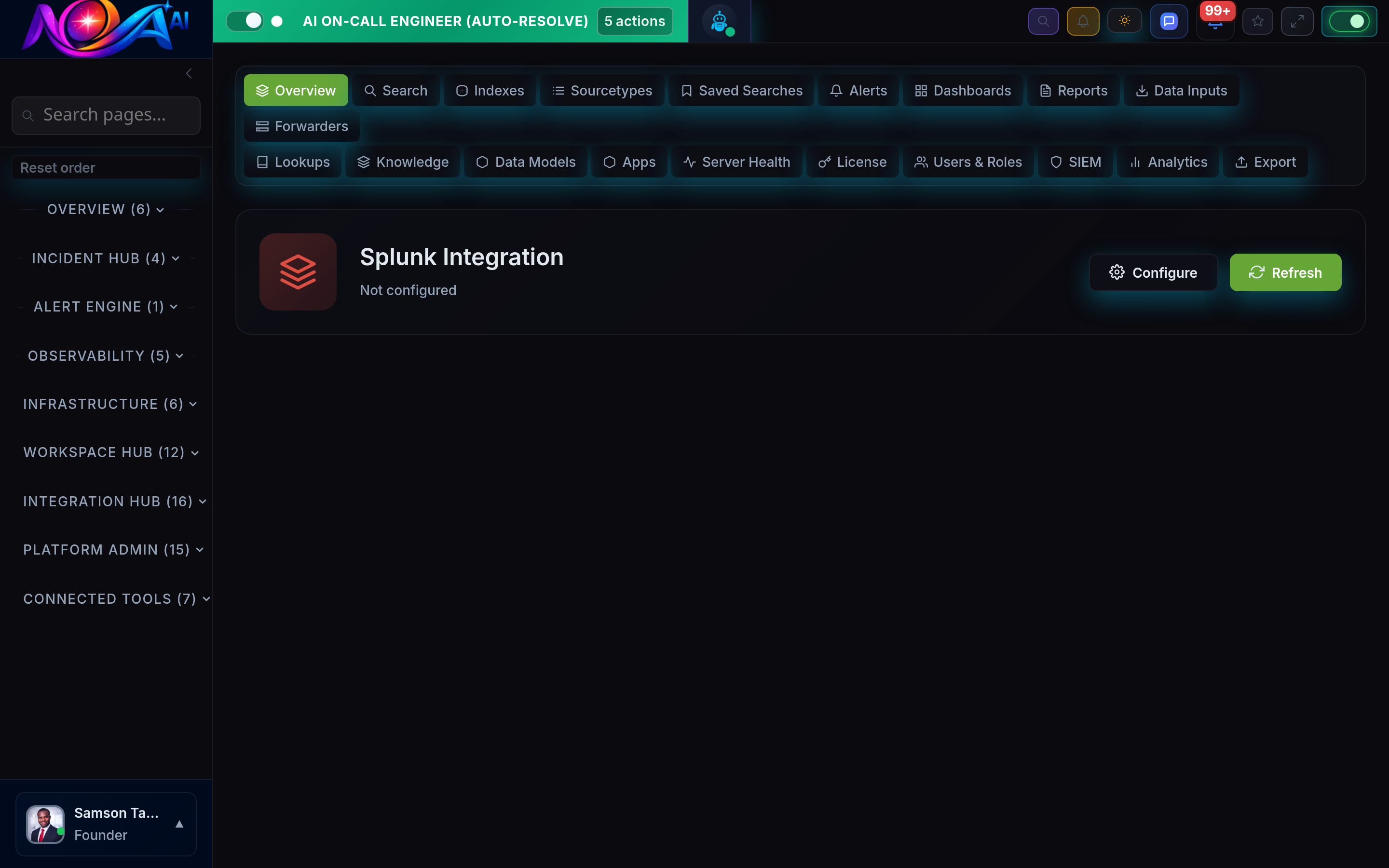 Nova AI Splunk Integration