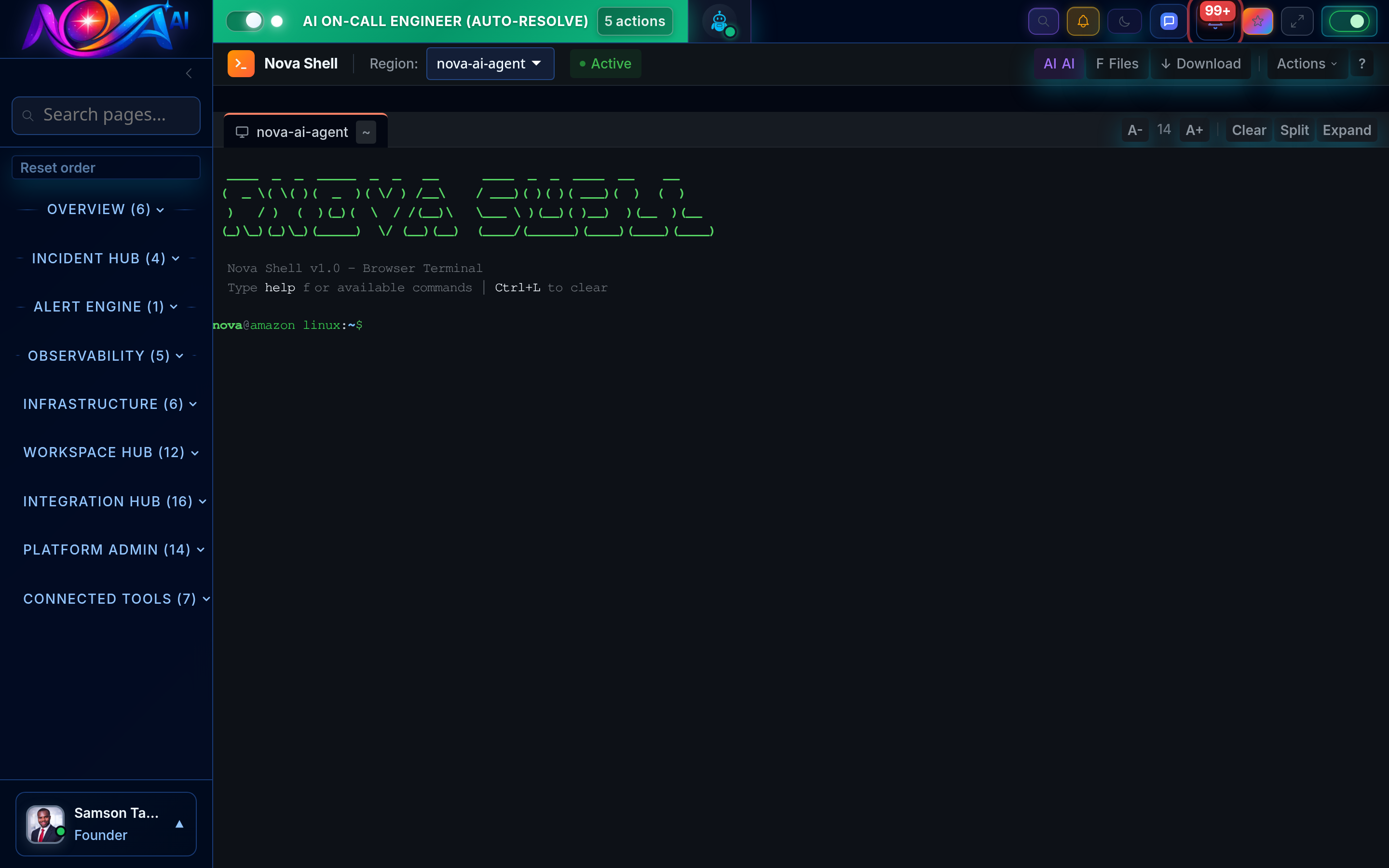 NovaShell AI Terminal